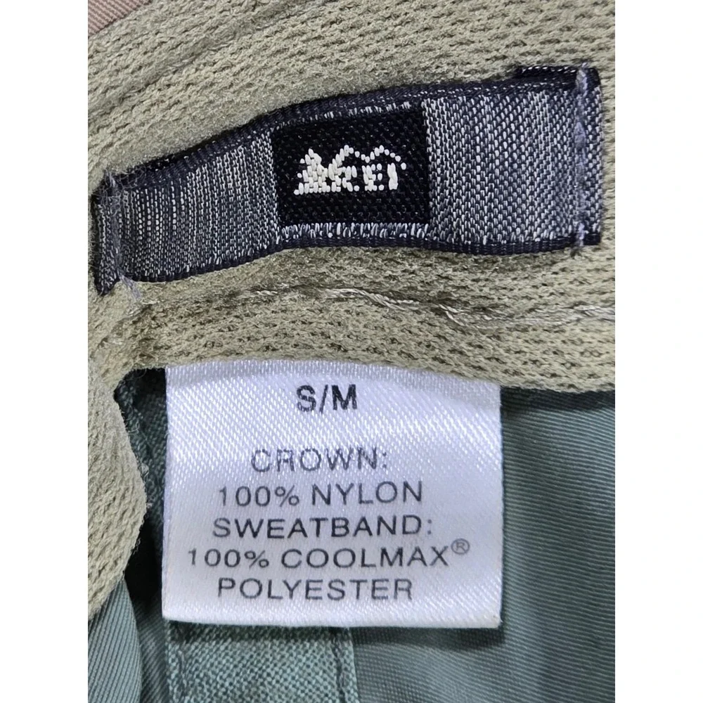 REI‎ Fishing Bucket Hat Sun Hat S/M Lightweight Adjustable Green Outdoor